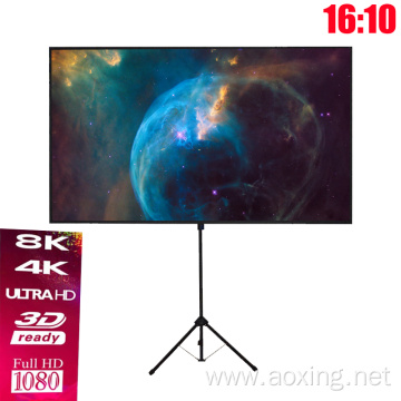 70 inch Tripod Indoor and Outdoor Projection Screen